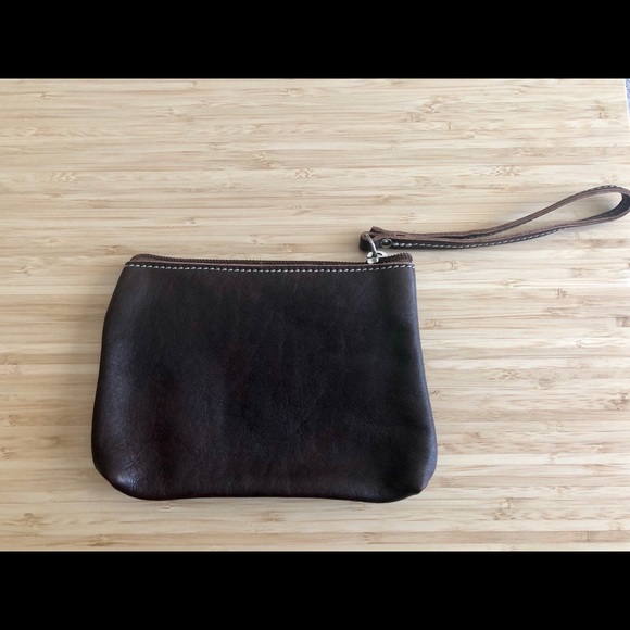 Vintage Genuine Leather Roots Purse - Picture 2 of 3